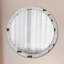 Huldar Glass Flat Wall Mirror