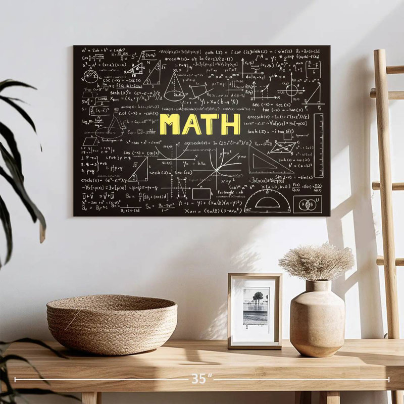 Tableau noir Keiri Math, H 16 po x l 24 po