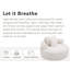 Canapé-lit moderne à compression en nuage à mémoire de forme, canapé rembourré en mousse à mémoire de forme avec 3 coussins pour le salon-844943651