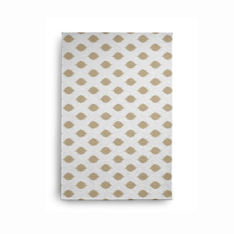 Shamir Chenille Polka Dots Indoor Rug, Rectangle 2' x 3'
