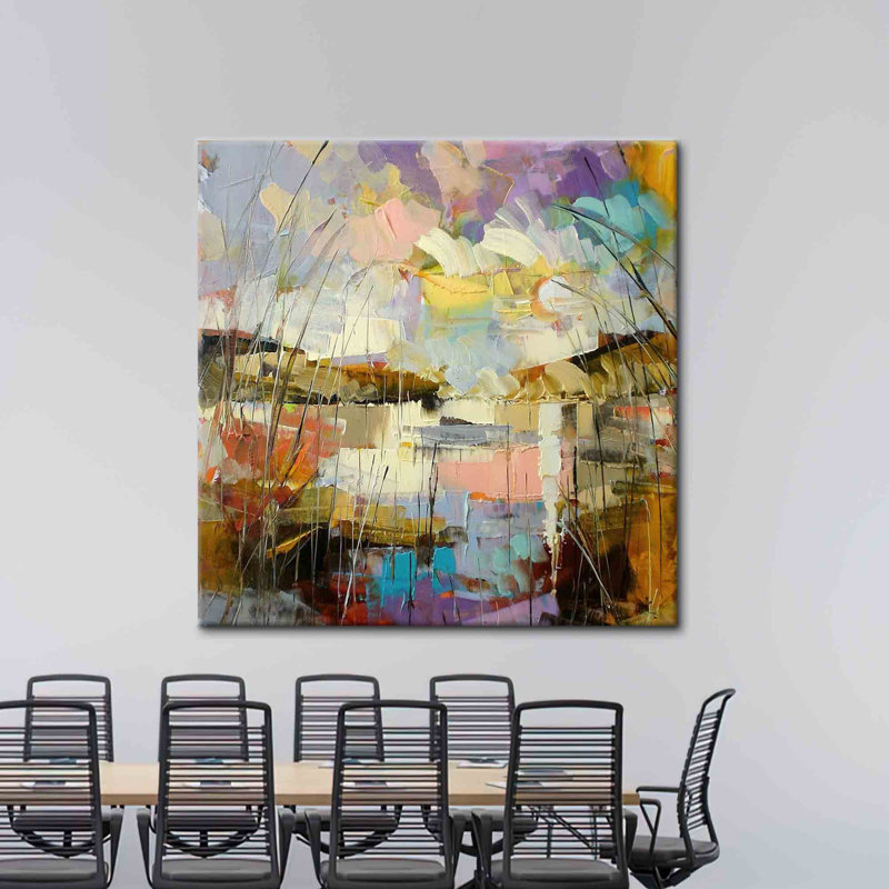 Print on Canvas, Framed Wrapped Canvas, 80cm H x 80cm W, Does Not Apply