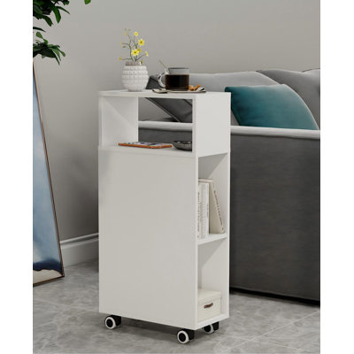 18cm W Manufactured Wood Bedside Table