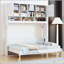 Grand lit escamotable avec grand rangement-1366832371