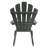 Versatile Foldable Grey Chair - Style In Solid Wood, Comfortable For Outdoor And Indoor Living, Patio, Porch, Deck Garden Indoor, Areas