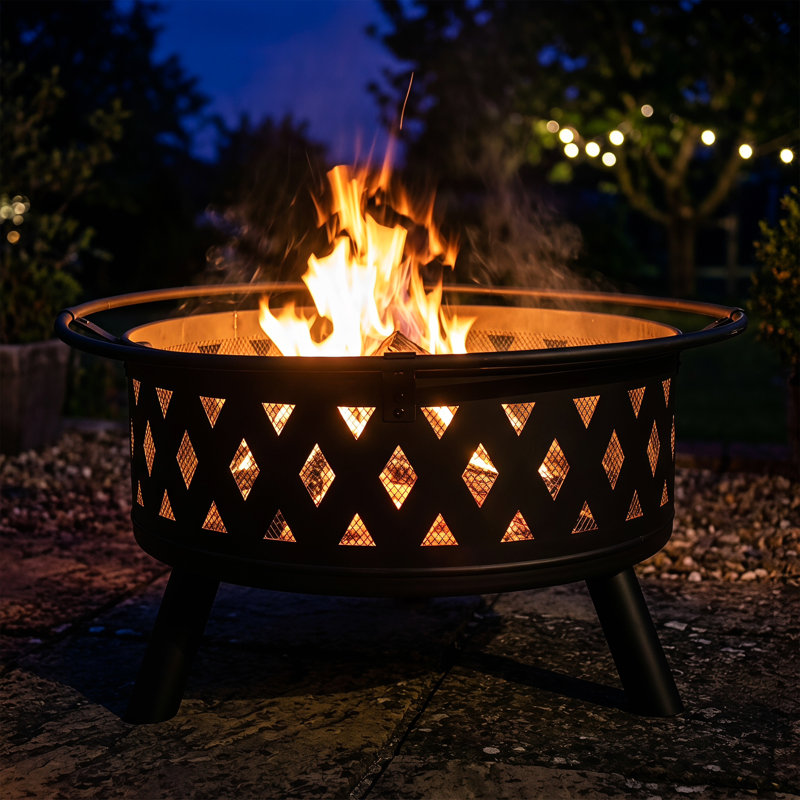 Round Smokeless Fire Pit