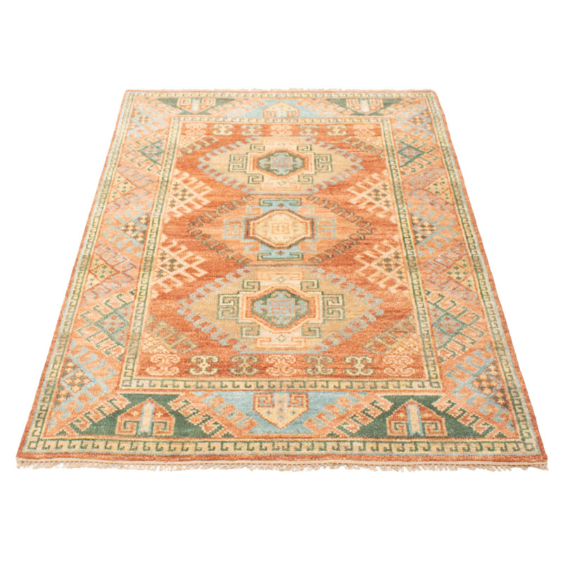 Tapis unique en cuivre 5 pi 3 po x 7 pi 10 po Jules Serapi