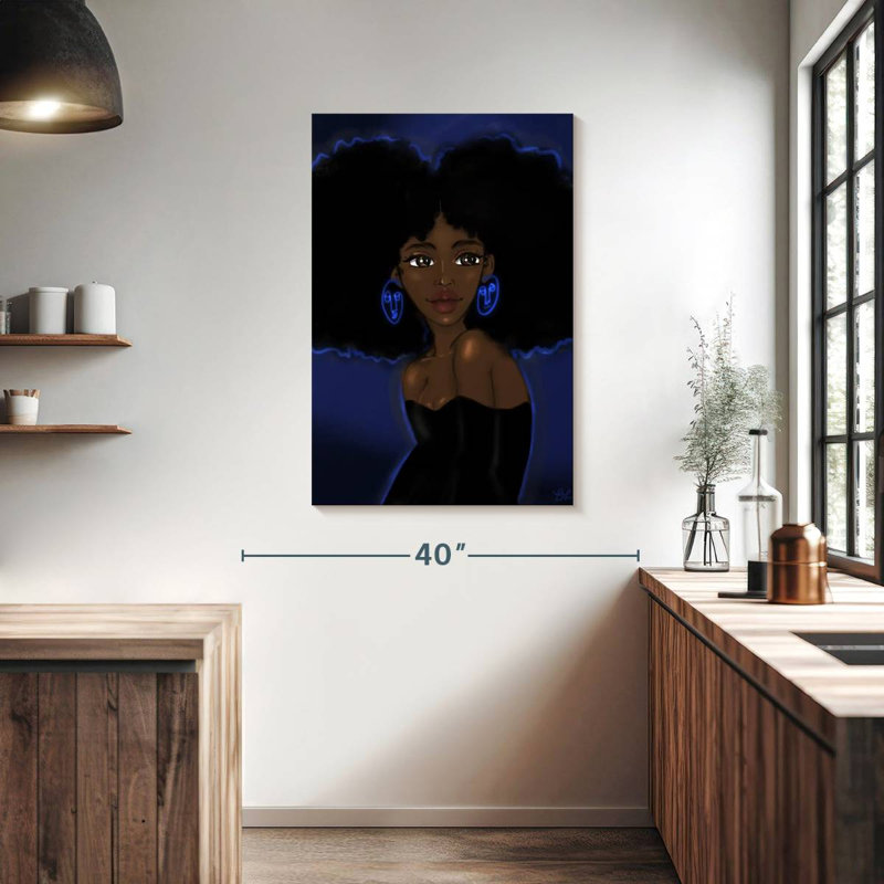 Leisha Betta Blues, H 39 po x l 26 po
