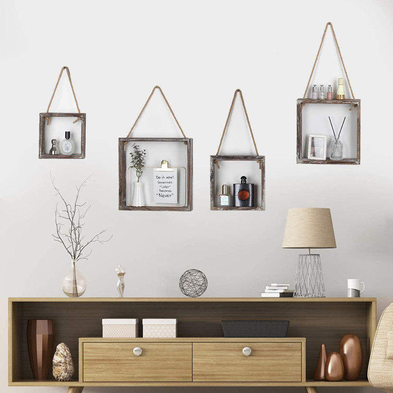 Wall Decor on Wood, Rustic Wood