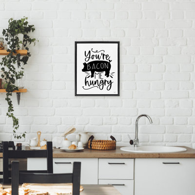 Cadre flottant Your You Bacon Me, conçu par Lux + Me Designs