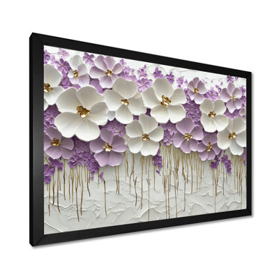 Art mural Mynch Wildflower Pure Cream Bloom III - Fleurs sauvages