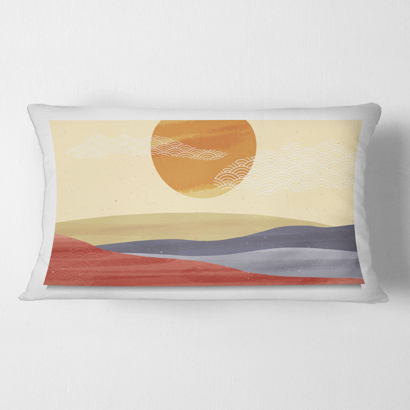 Abstract Throw Pillow