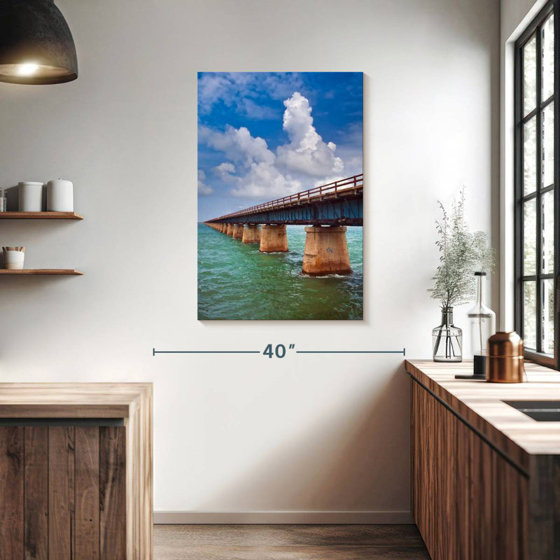 Lilie Old Seven Mile Bridge, H 39 po x l 26 po
