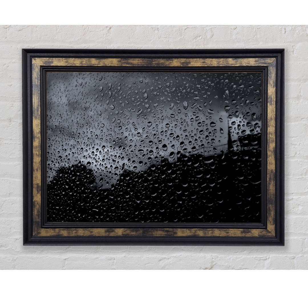 City In The Rain - Einzelne Bilderrahmen Kunstdrucke