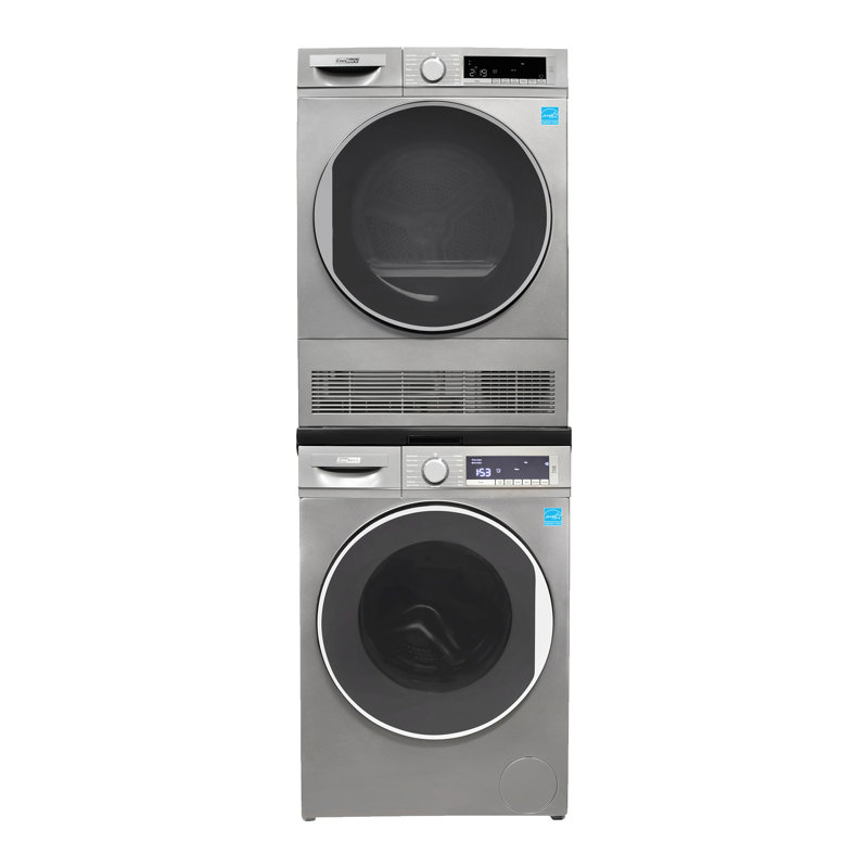 Conserv LUXURY Washer 2.2cf 110V+Condensing Dryer 4cf 220V 2 Year Warranty, Titanium