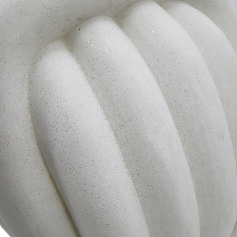 Élégant tabouret rembourré sans dossier pour la maison - Tabouret décoratif pour le salon et la coiffeuse - Tabouret parfait pour la chambre à coucher - 18 po, blanc