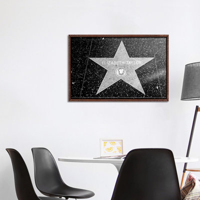 Elizabeth Taylor Star 1 Piece Wall Art on Canvas
