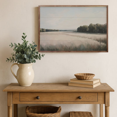 Tranquil Country Scene By Gina Kelly