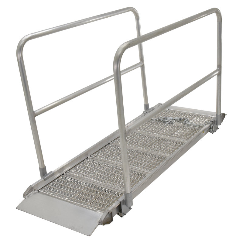 Rampe portative 3,75 po Vestil, H 3,75 po x l 29,4 po x P 120 po