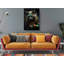 Magicien chat magicien sur toile-88650063
