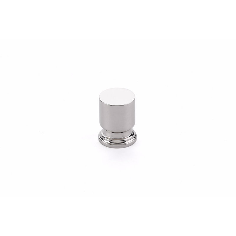 Prosser Cylindrical Knob, Polished Nickel, 1''
