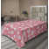 Drap plat à motif floral bohème Ambesonne