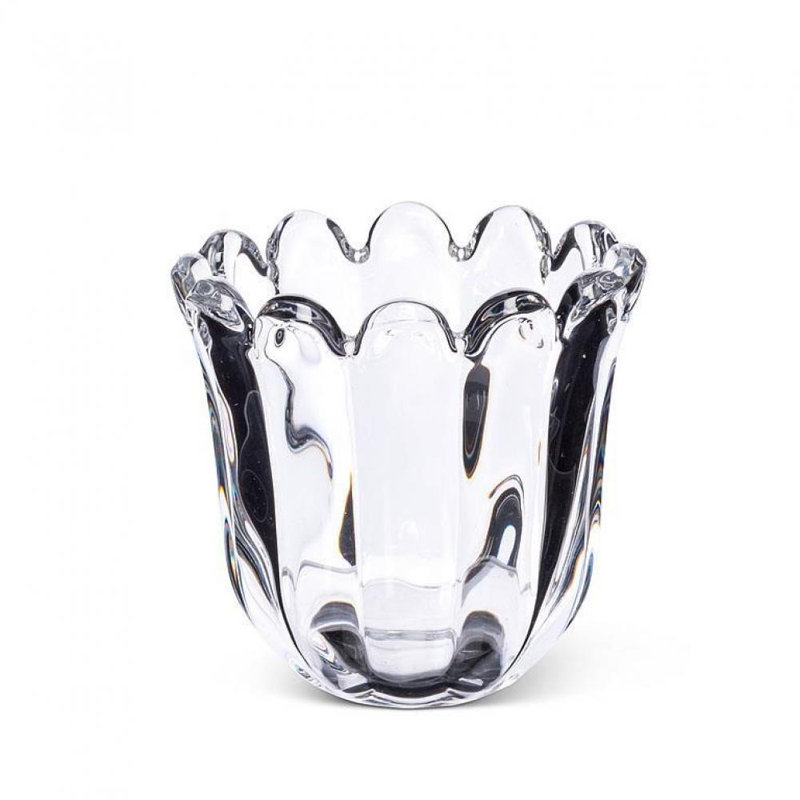 3'' H Glass Tabletop Tealight Holder