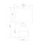 Lampe de table grise 19,75 "Altura