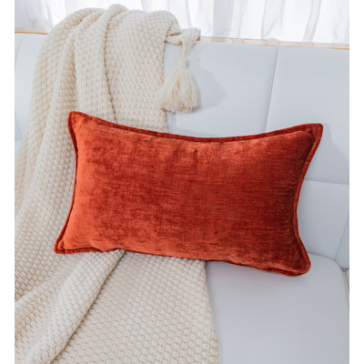 Nicole Chenille Reversible Throw Pillow