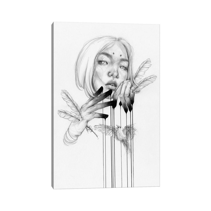 Cage by Doriana Popa - No Frame Gallery-Wrapped Canvas Giclée on Canvas, 30.48cm H x 20.32cm W