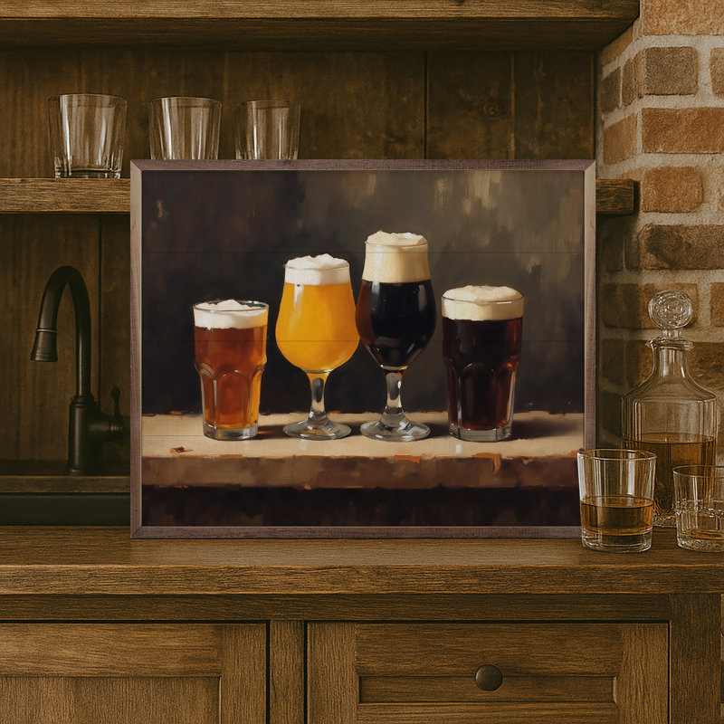 Bières artisanales, H 32 po x l 40 po