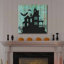 Haunted House - Graphic Art on Canvas