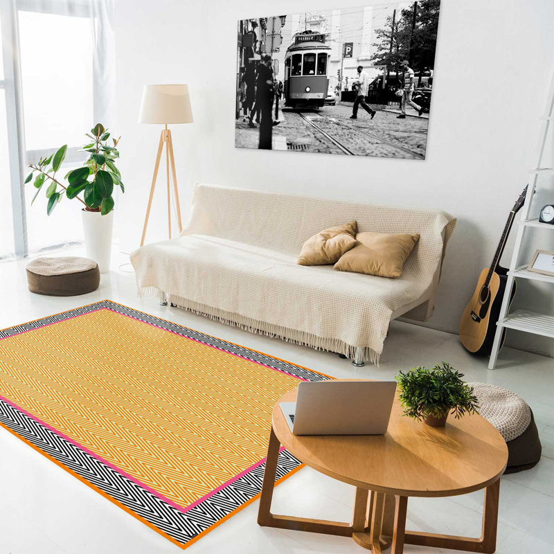 Millar Chevron Indoor Doormat, 136 x 208 cm