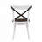 2 Pieces Set Dining Side Chair Rustic