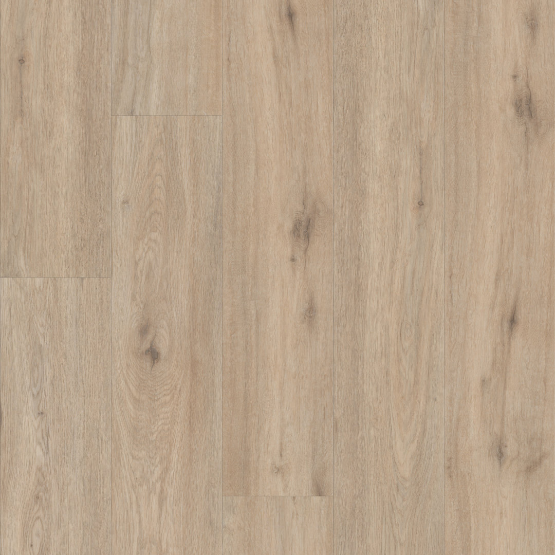 Unshakable HD Plus 7" x 48" x 8mm Oak Luxury Vinyl Plank Shaw Color: Tobias