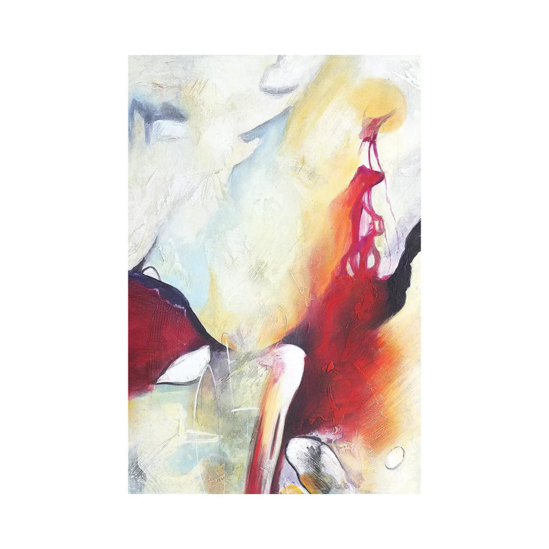 Fugaz V 1 Piece Wrapped Canvas Painting, 66.04 cm H x 45.72 cm W x 3.175 cm D