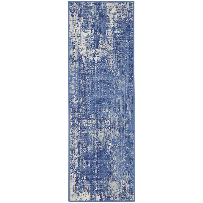 Abstract Indoor Rug, Runner 2' x 6'