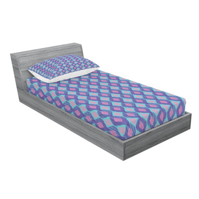 Microfiber Ikat Sheet Set