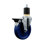 Solid Poly Swivel 1-7/8 Inch Expanding Stem Caster with Brake SCC
