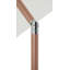 Ensemble de parasol en aluminium avec passepoil Amalfi