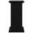  Display Stand With Storage Black Oak 12.2 X 11.8 X 23.6 In Engineered Wood