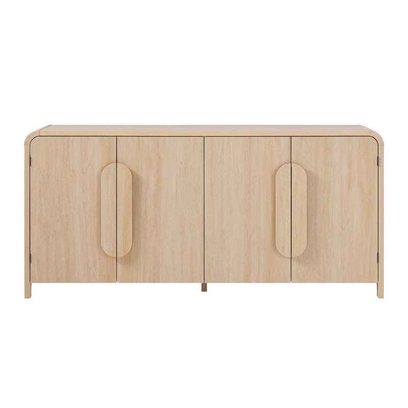 Chauntell Modern 64" Sideboard - Rounded Edges