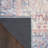 Machine Washable Oriental Blue/Red Area Rug-880018753