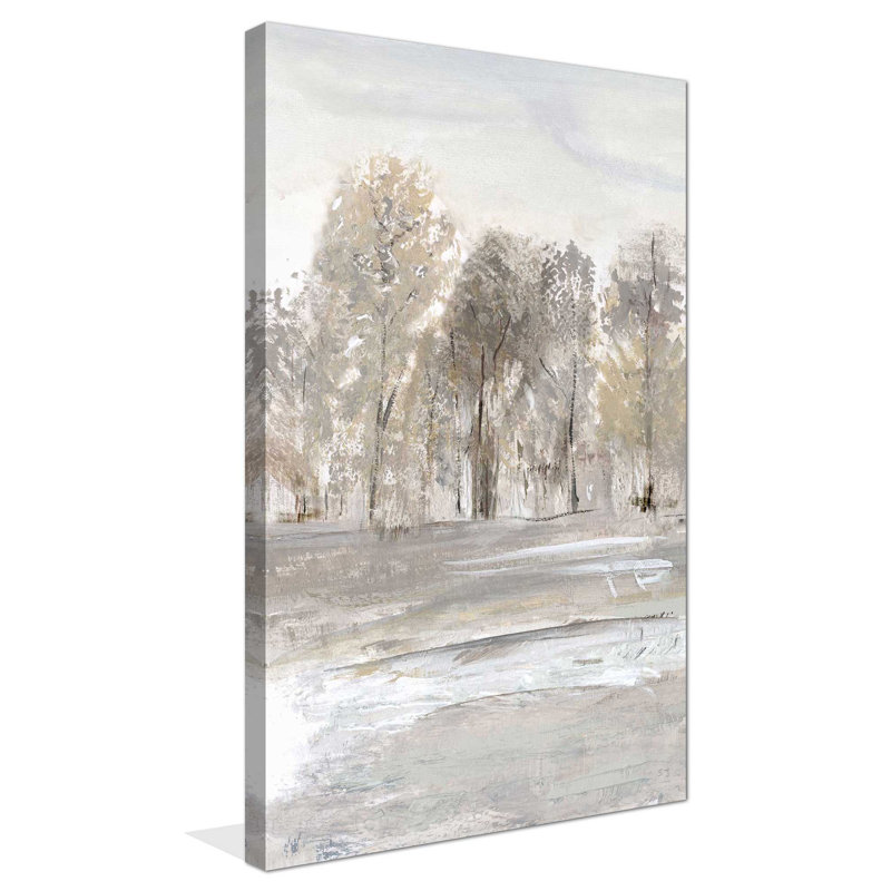 " Meadow's Edge II " Painting Print, 36" W x 60" H, Wrapped Canvas
