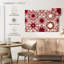 Motifs hexagonaux rouges Kerner-107980392
