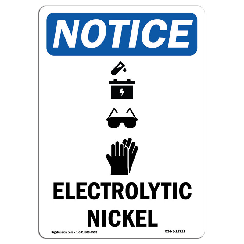 Plaque de nickel électrolytique