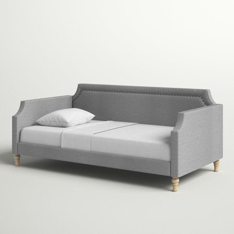 Lit de jour simple Beldale, gris
