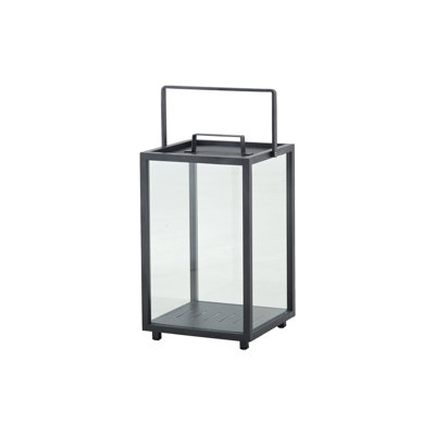 Lighthouse Aluminum/Glass Floor Lantern