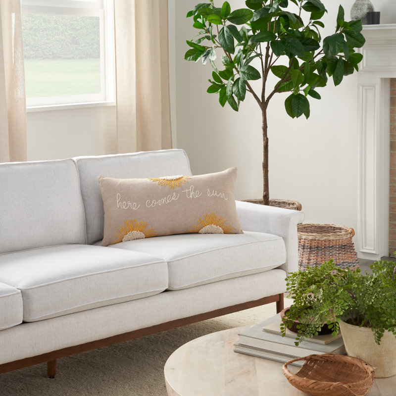  100% Cotton Lumbar Rectangular Pillow Cover