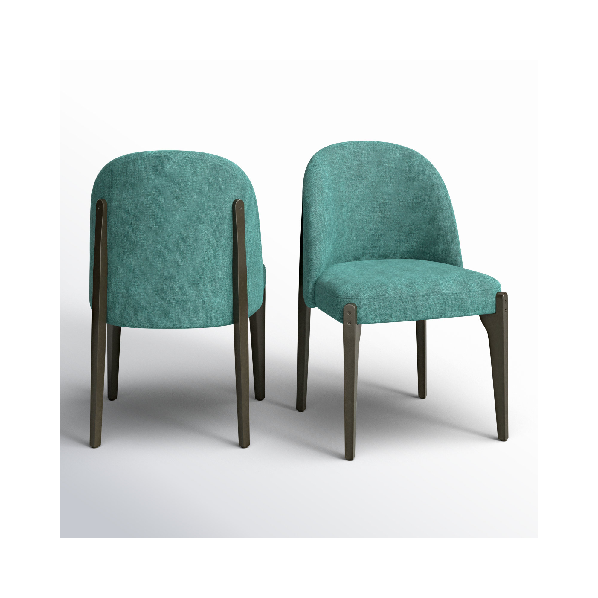Pietta Dining Chair (set of 2), Teal