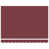 Burgundy Red/White